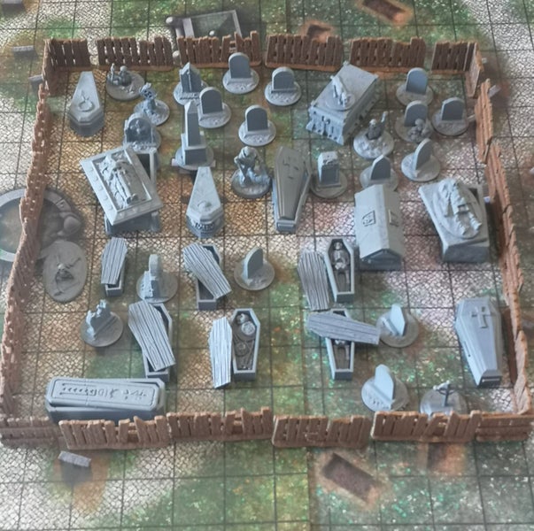 Graveyard Townsfolke Scatter Set Dungeons and Dragons dice4dungeons Carousel 1