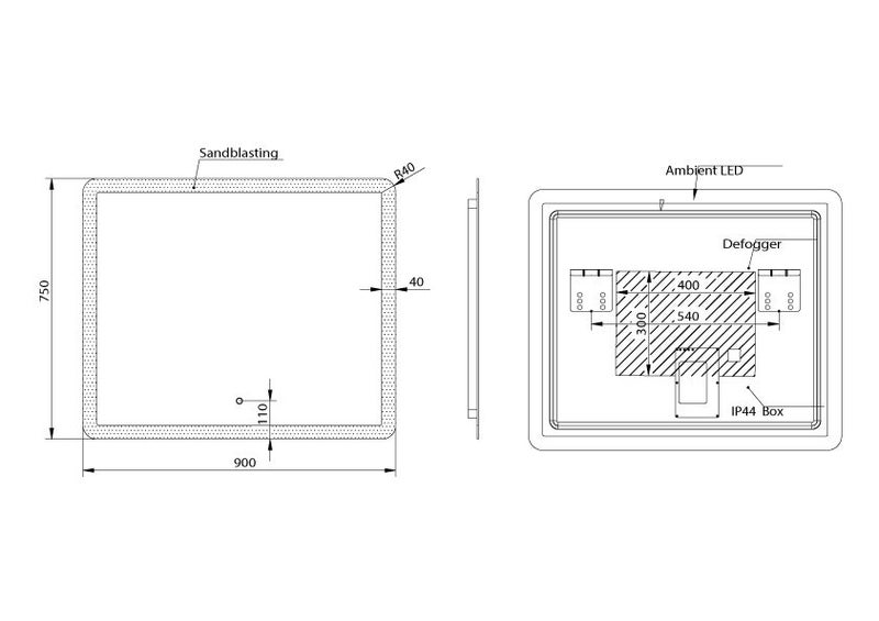 LED MIRROR Carousel 3
