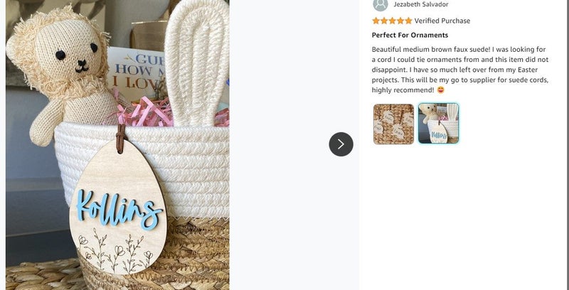 Jewellery making beading Leather Cord Necklaces Thread *Local STOCK NOW* Carousel 2