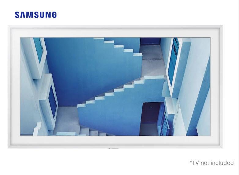 Samsung 65" The Frame Customizable Bezel - White Carousel 5
