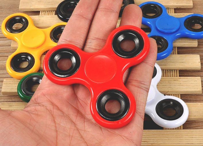 Fidget Spinner Toy Red Carousel 1