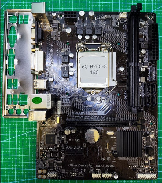 GIGABYTE B250 Motherboard LGA 1151 Intel 6Gen 7Gen / H110 H170 Z170 B150 Z270 Carousel 1