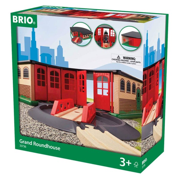 BRIO Grand Roundhouse - 3 pieces Carousel 1