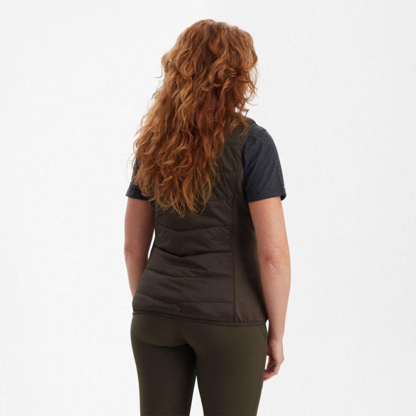 Deerhunter Lady Heat Padded Waistcoat Wood Carousel 2