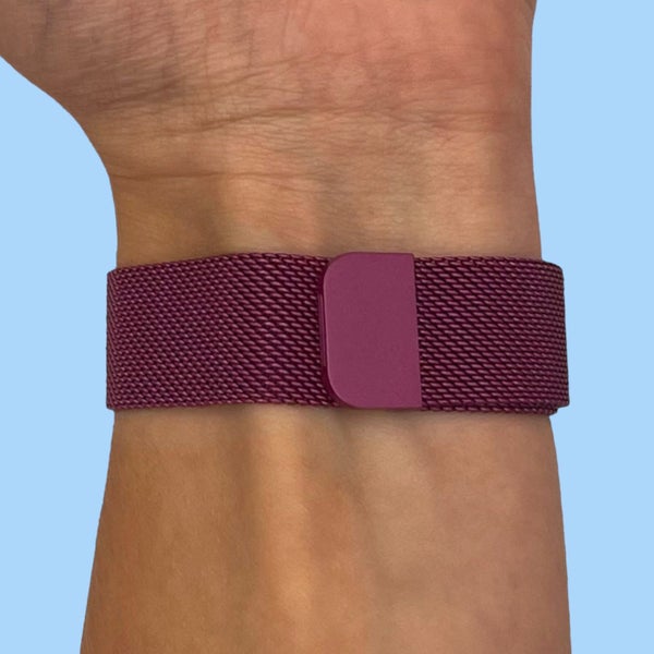 Milanese Straps Compatible with the Skagen 20mm Range Carousel 11