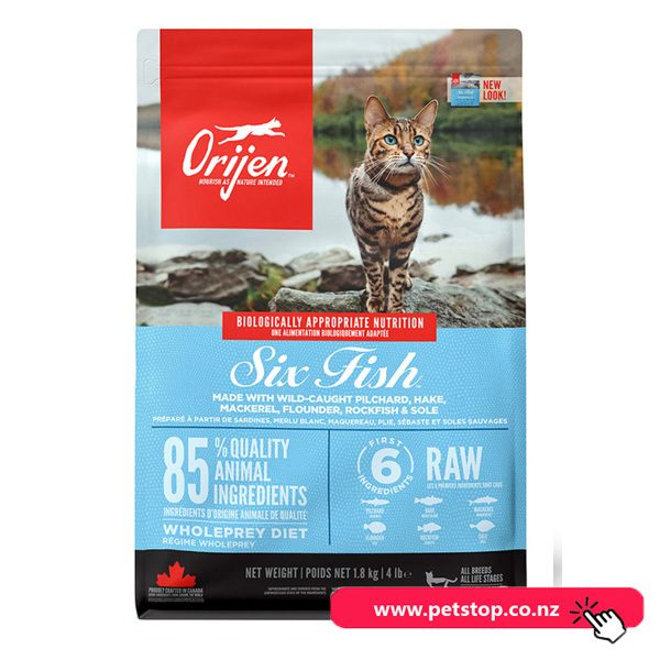 Orijen Six Fish Cat Food 1.8kg Carousel 1