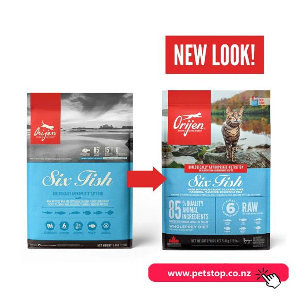 Orijen Six Fish Cat Food 1.8kg Carousel 2