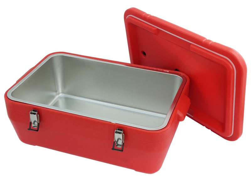 40L Insulated Hot or Cold Food Box Carrier - Stainless Steel Interior Carousel 2