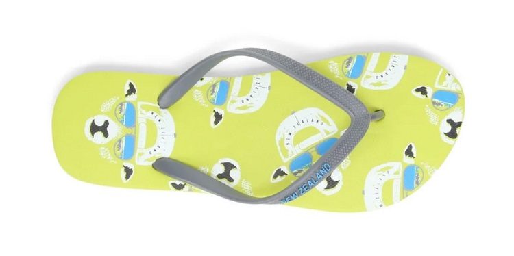 Men's Cool Sheep Jandals (GREEN) UK6 Carousel 1