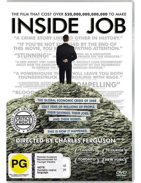 Inside Job (2010) dvd