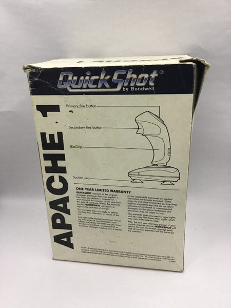 * Quick Shot Joystick QS-131 for Atari & Commodore w/ Box * Carousel 2