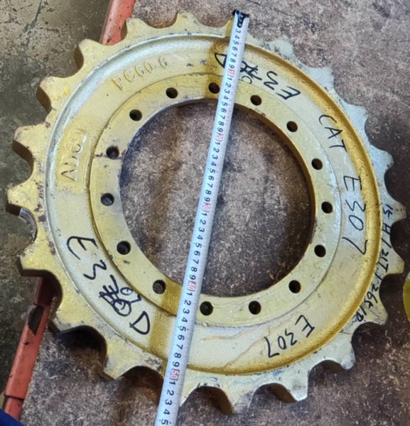 Sproucket for E307D / PC60-6 part no: 294-8262 2948262 15H /21 t /265mm ID Carousel 1