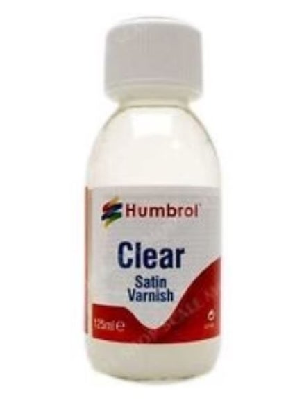 Humbrol 107435 Clear Satin Varnish 125ml Carousel 1