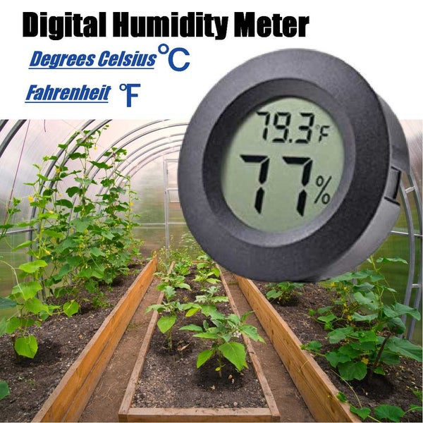Digital Humidity Meter Thermometer Clock *Local Buy* Carousel 1