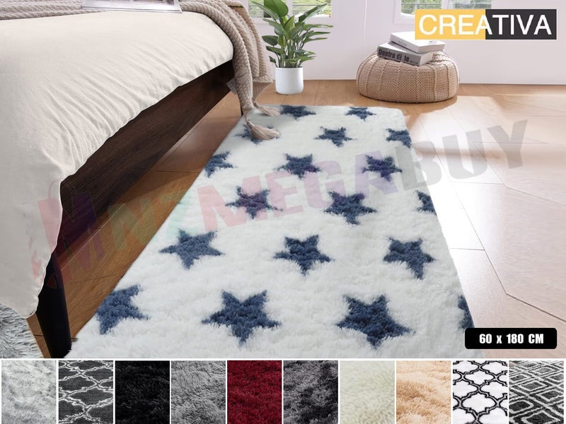 Fluffy Runner Rugs 60 x 180cm Carousel 1