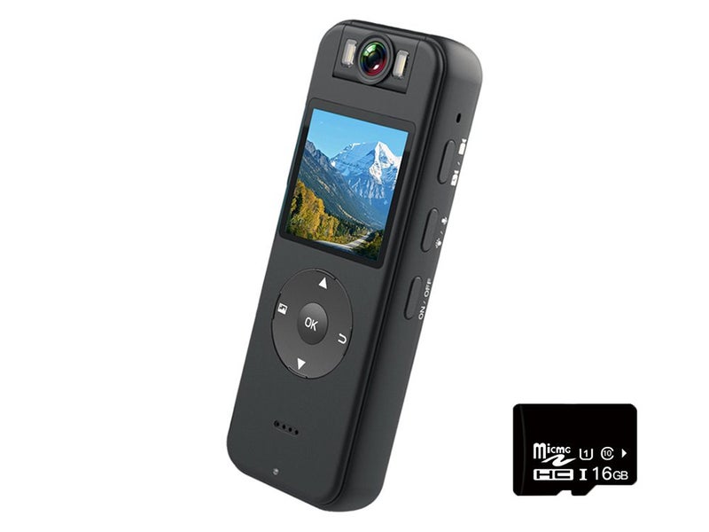 Body Camera HD 4K Body Cam Body Worn Camcorder with Audio and Video Recording Carousel 1
