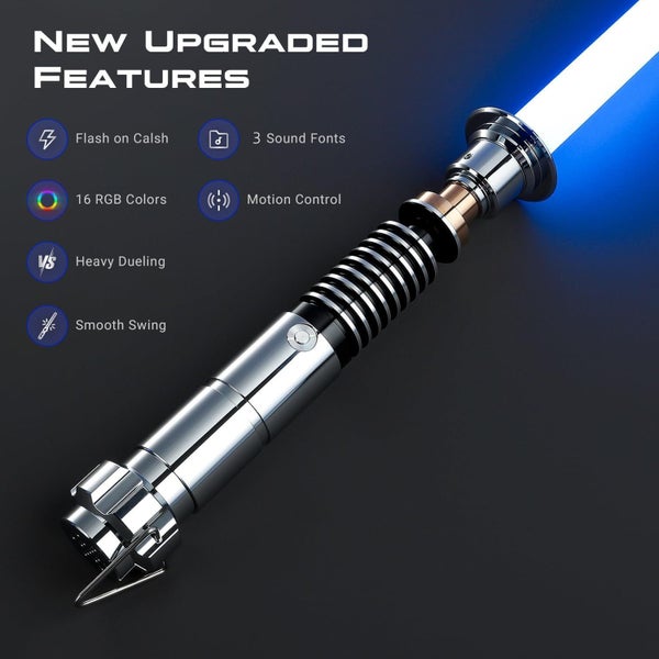 The Luke Lightsaber: Galactic Lumina Blade with 16 RGB Color63003411465729112