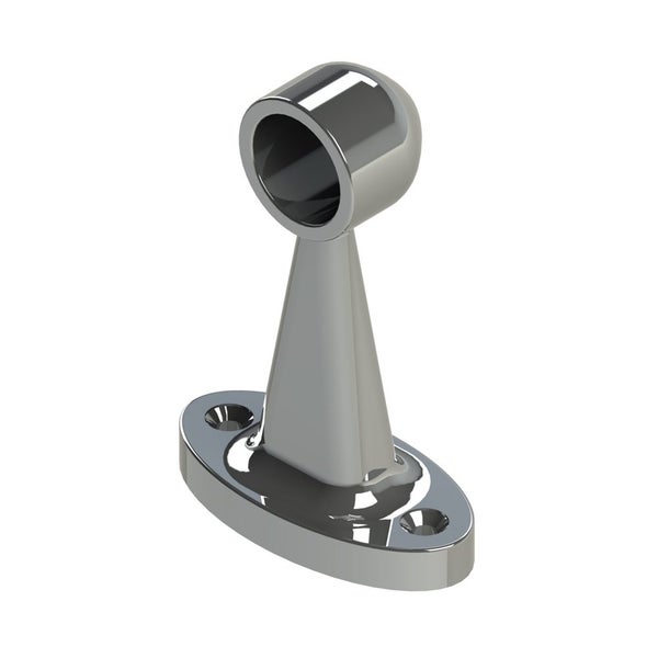 Emro Cupboard End Pillar Support Chrome Available in 16mm and 25mm Sizes Carousel 1