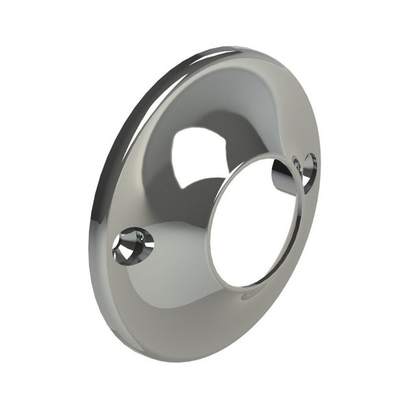 Emro End Round Support for 25mm Tube Chrome 405CPCD Carousel 1