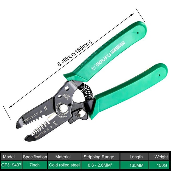 Wire Stripper Labor Saving Plier Peeler Wire Cutter Fiber Optic Cable Carousel 1