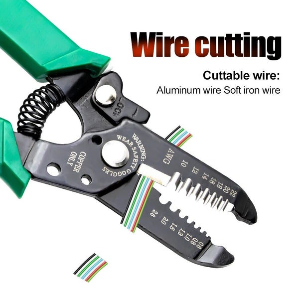 Wire Stripper Labor Saving Plier Peeler Wire Cutter Fiber Optic Cable Carousel 6