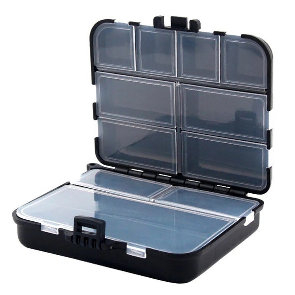 Composable Space Plastic Fishing Tackle Box 2 Layers 12 Individual Carousel 2