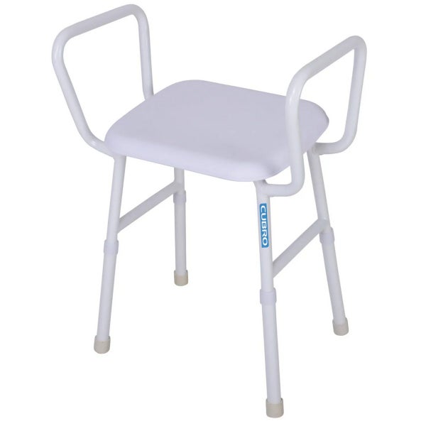 Shower stool with arms by Viking Carousel 1