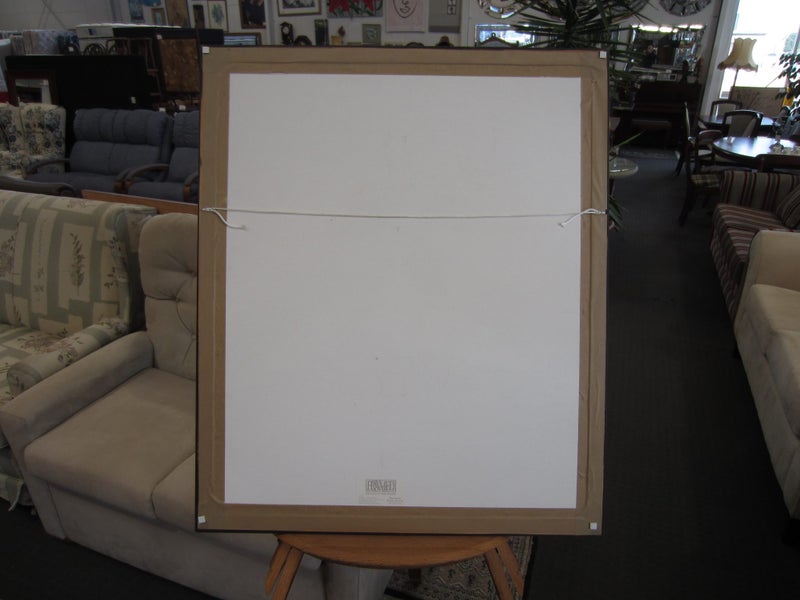 Sally Maguire - Framed Original Chalk Painting, 1995 Carousel 6