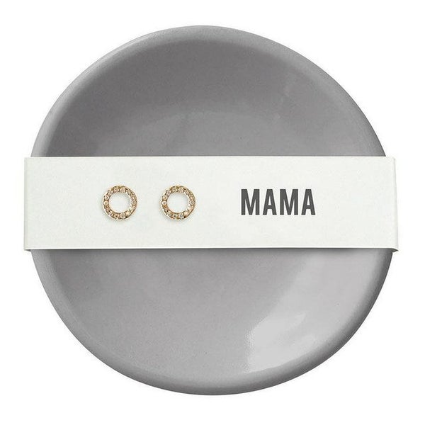 Ceramic Ring Dish & Earrings - Mama Santa Barbara Design Studio Carousel 1