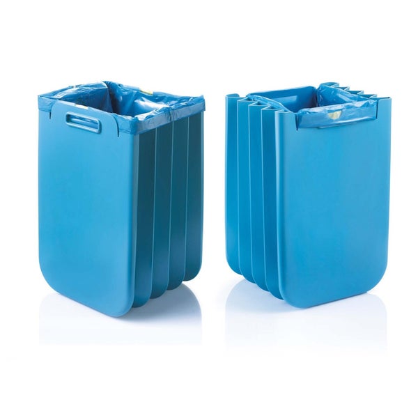 Guzzini Home Ecopackly 45cm Multipurpose Plastic Container w Handle Powder Blue Carousel 4