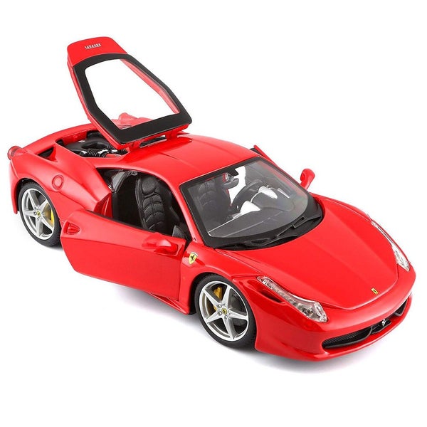 Bburago 1:24 Ferrari Race & Play 458 Italia Car Diecast Vehicle Kids Toys 3y+ RD Carousel 2