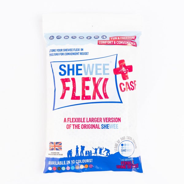 GENUINE SHEWEE FLEXI + CASE- AQUA Female Urination Device63004014715266112