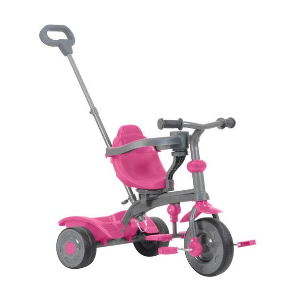 Trike Star 10m+ Kids Trike 3In1 Ride On Push Parent Handle Pedal Tricycle Pink Carousel 2