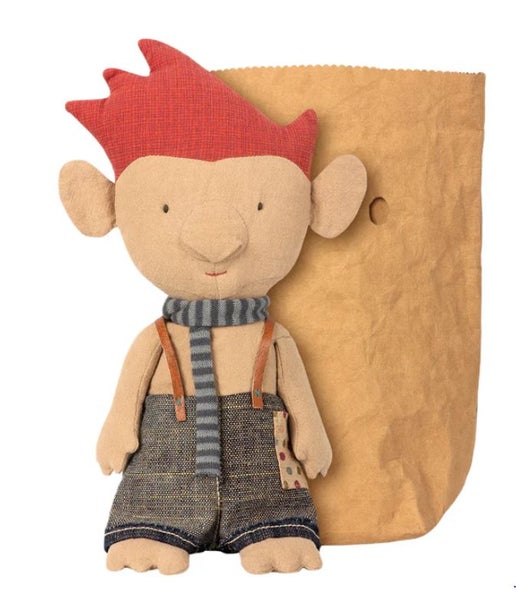 Maileg Troll with Blue Scarf Carousel 1