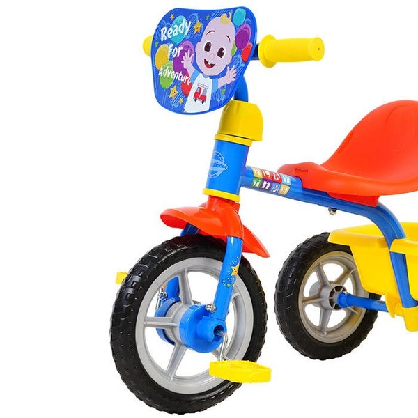 Cocomelon Pedal Bike Trike Ride On Toy Bucket Kids Children Toddler 3y+ Yellow Carousel 2