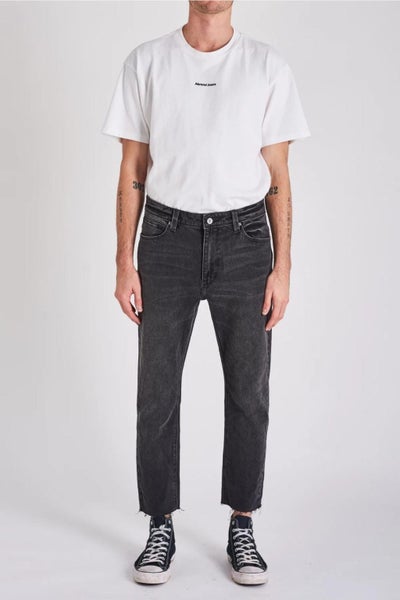 Abrand A Dropped Slim Jean - Blackout Carousel 1