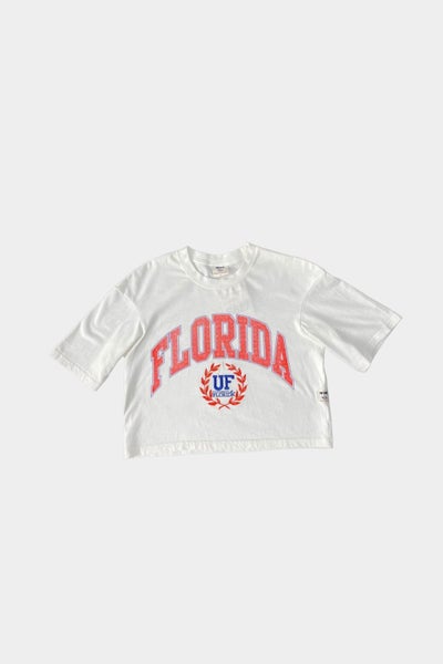NCAA University of Florida Women's Cropped Tee - SMALL Carousel 1