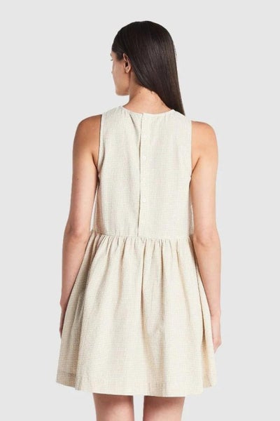 Huffer Mini Jay Dress - Chalk/Lunar Carousel 4