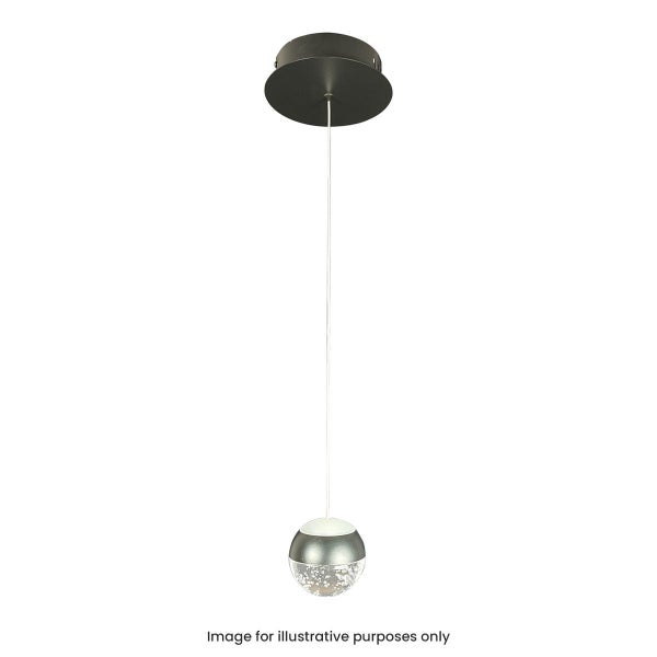 Delessi Messina 1LT Single LED Pendant Light - Tri-Colour Carousel 1