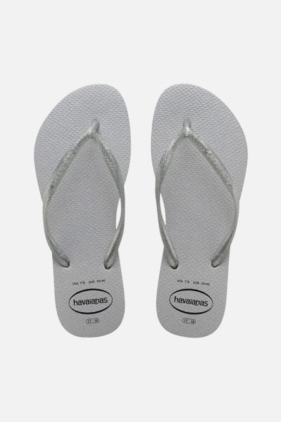 Havaianas Youth/Adult Slim Gloss Flip Flops Carousel 1