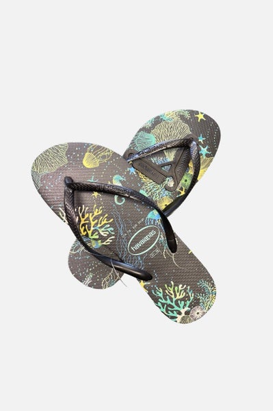 Havaianas Womens Slim Seabed Flip Flops Carousel 1
