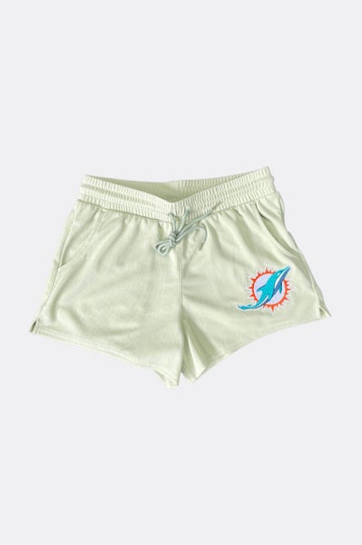 Majestic Miami Dolphins Cali Women's Mesh Short - SMALL Carousel 1
