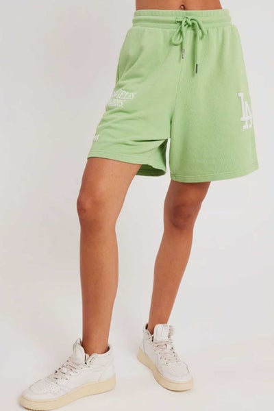 Majestic MLB Womens Los Angeles Dodgers Boyfriend Shorts Carousel 2