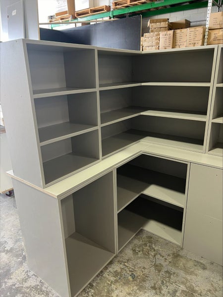 Ex-Demo Grey Pantry starter cabinets from robust Plywood! Fantastic Deal!62865827143171113