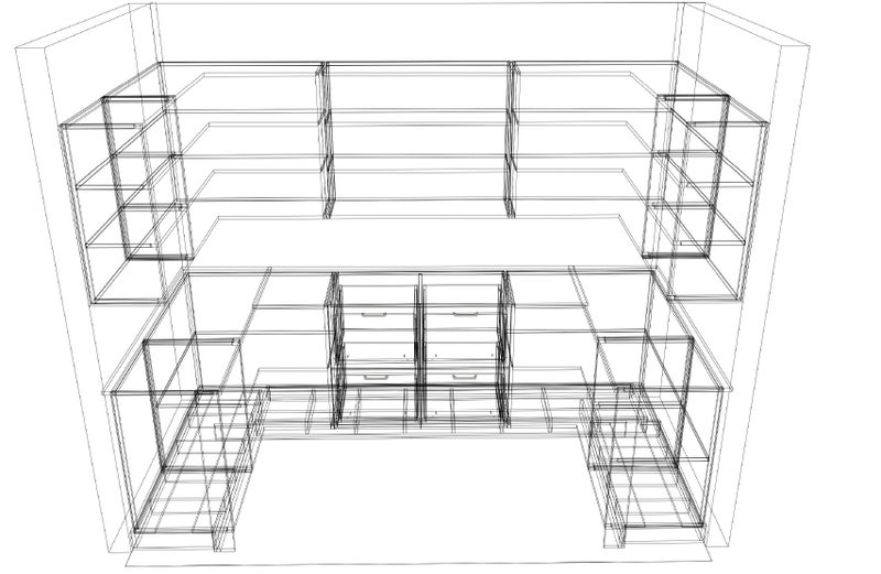 Ex-Demo Grey Pantry starter cabinets from robust Plywood! Fantastic Deal! Carousel 15