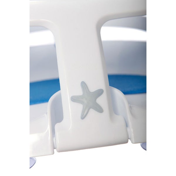 Dreambaby Super Comfy Bath Seat w Foam Padding & Heat Sensing Indicator Baby 6m+ Carousel 5