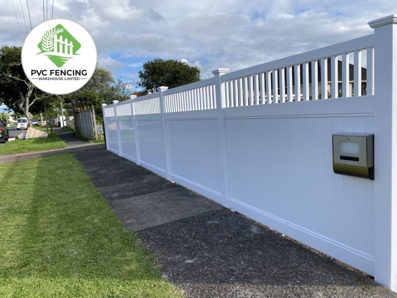 Mary - Closed-Top Privacy PVC Fence Panel Kit 1800Hx2440W (Post Length - 2590mm) Carousel 1