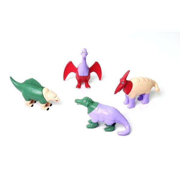 Popular Playthings Magnetic Mini Mix or Match Set 2 Dinosaurs Animal Toy Kids 3+ Carousel 2