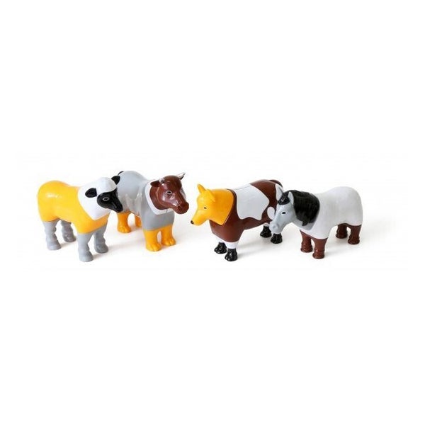 Popular Playthings Magnetic Mix or Match Farm Animals 1 Toy Kids Children 2y+ Carousel 2
