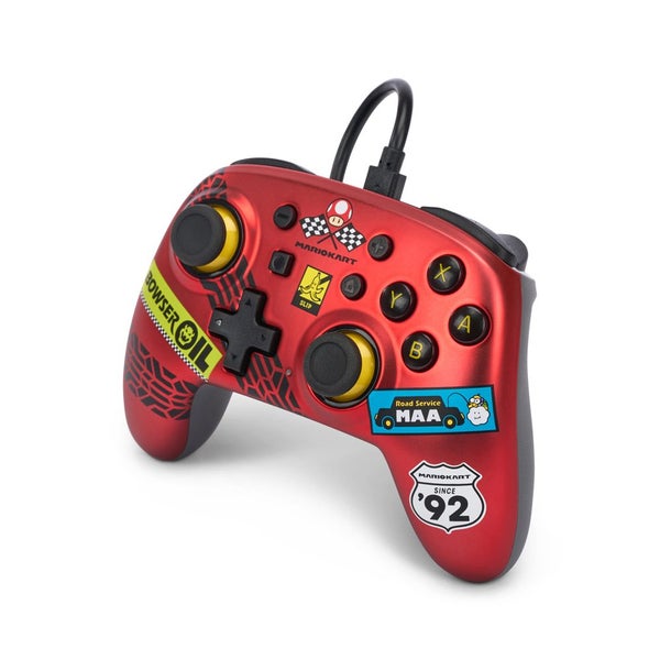 Powera Mario Kart Nano 3m Wired Videogame Gaming Nintendo Switch Controller Carousel 1